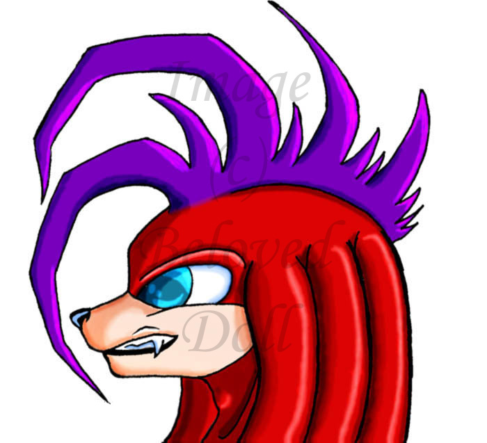 Down-Evo Anime`s Head